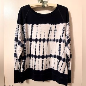 Tie dyed sweat shirt